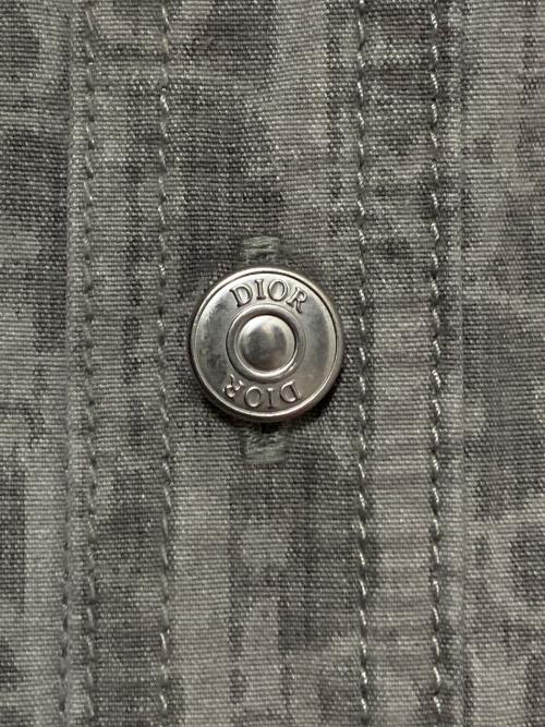 Dior（ディオール）Dior (ディオール) オブリークシャツ ブラック サイズ:38の古着・服飾アイテム