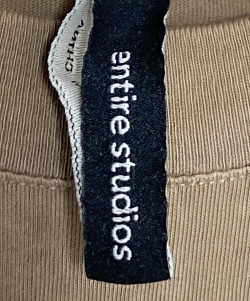 entire studios（エンタイアスタジオ）entire studios (エンタイアスタジオ) MENS TEE カーキ サイズ:XLの古着・服飾アイテム