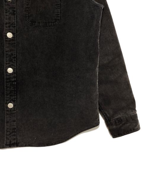 SUPREME（シュプリーム）SUPREME (シュプリーム) Washed Corduroy Shirt ブラック サイズ:Mの古着・服飾アイテム