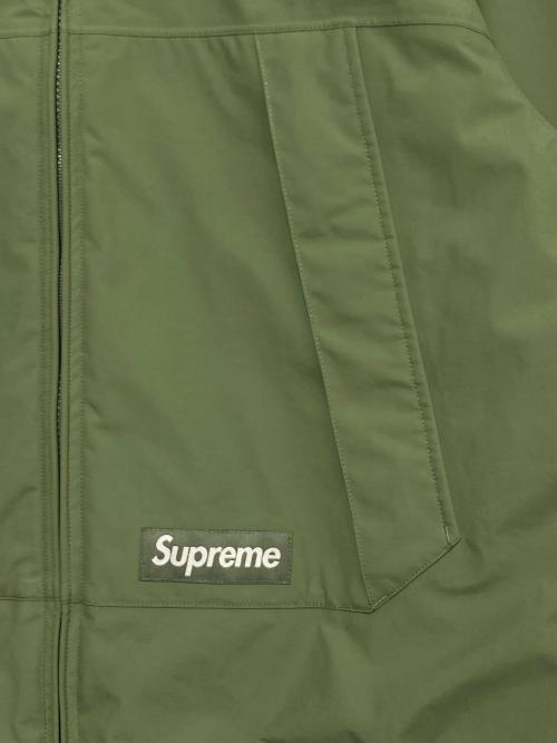 SUPREME（シュプリーム）SUPREME (シュプリーム) GORE-TEX Reversible Polartec Lined Jacket グリーン×ブラック サイズ:Lの古着・服飾アイテム