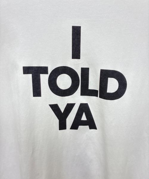 LOEWE（ロエベ）LOEWE (ロエベ) バックロゴ 半袖Tシャツ ホワイト サイズ:XLの古着・服飾アイテム