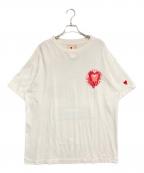 EMOTIONALLY UNAVAILABLEエモーショナリー・アンアベイラブル）の古着「AIRBRUSH MEMORY TEE」｜ホワイト