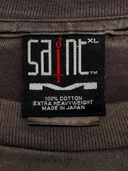 SAINT MICHAEL（セントマイケル）SAINT MICHAEL (セントマイケル) EMOTIONALLY UNAVAILABLE (エモーショナリー・アンアベイラブル) EU STM LS T グレー サイズ:XLの古着・服飾アイテム