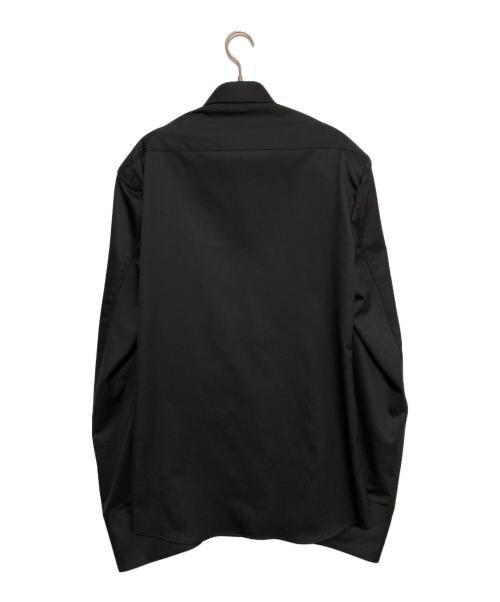 KEISUKE YOSHIDA（ケイスケヨシダ）KEISUKE YOSHIDA (ケイスケヨシダ) TRUDGE PASTORS SHIRT ブラック サイズ:Mの古着・服飾アイテム