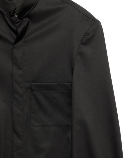 KEISUKE YOSHIDA（ケイスケヨシダ）KEISUKE YOSHIDA (ケイスケヨシダ) TRUDGE PASTORS SHIRT ブラック サイズ:Mの古着・服飾アイテム