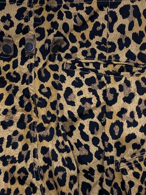 KAPITAL（キャピタル）KAPITAL (キャピタル) レオパード柄ジャンボカーゴロングパンツ ブラウン サイズ:3の古着・服飾アイテム