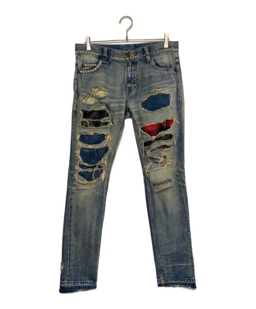 ZAC VARGAS（ザックヴァルガス）ZAC VARGAS (ザックヴァルガス) デニムパンツ インディゴ サイズ:30の古着・服飾アイテム