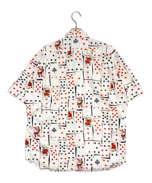 BALENCIAGA（バレンシアガ）BALENCIAGA (バレンシアガ) トランプ柄オーバーサイズ半袖シャツ マルチカラー サイズ:38の古着・服飾アイテム