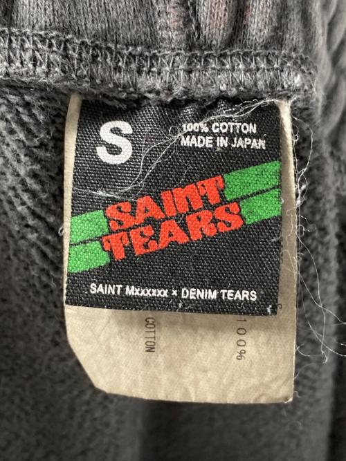 SAINT MICHAEL（セントマイケル）SAINT MICHAEL (セントマイケル) Denim Tears (デニムティアーズ) DT SWT PNT/HOLY GRAIL グレー サイズ:Sの古着・服飾アイテム