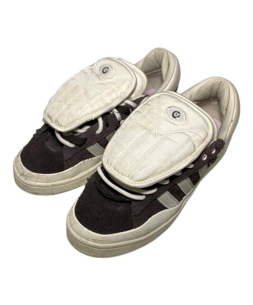 adidas（アディダス）adidas (アディダス) Bad Bunny (バッドバニー) Campus ブラウン×ホワイト サイズ:26cm(US8)の古着・服飾アイテム