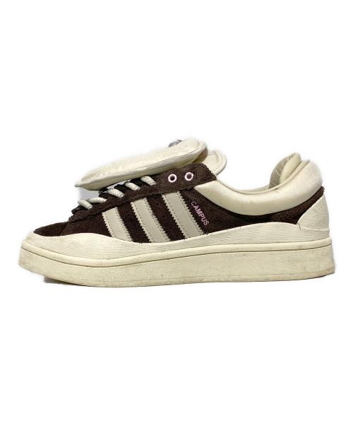 adidas（アディダス）adidas (アディダス) Bad Bunny (バッドバニー) Campus ブラウン×ホワイト サイズ:26cm(US8)の古着・服飾アイテム