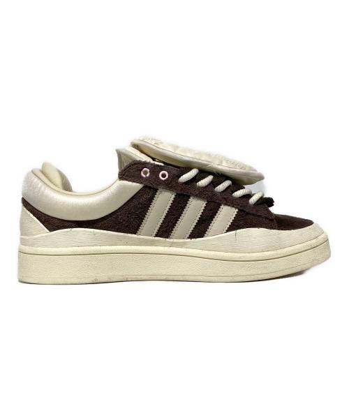 adidas（アディダス）adidas (アディダス) Bad Bunny (バッドバニー) Campus ブラウン×ホワイト サイズ:26cm(US8)の古着・服飾アイテム