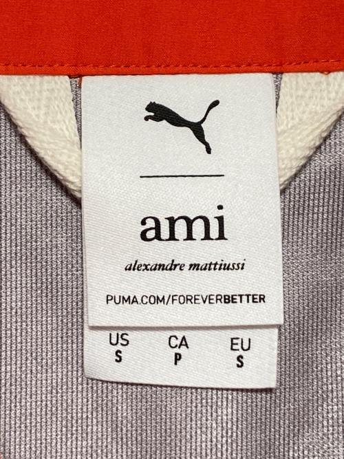 AMI Alexandre Mattiussi（アミアレクサンドルマテュッシ）AMI Alexandre Mattiussi (アミアレクサンドルマテュッシ) PUMA (プーマ) ナイロンコート オレンジ サイズ:Sの古着・服飾アイテム
