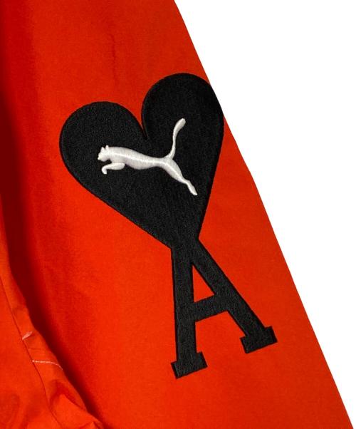 AMI Alexandre Mattiussi（アミアレクサンドルマテュッシ）AMI Alexandre Mattiussi (アミアレクサンドルマテュッシ) PUMA (プーマ) ナイロンコート オレンジ サイズ:Sの古着・服飾アイテム