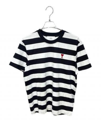 ami alexandre mattiussi ハートロゴ Tシャツ 5601000694210360_01_9522w.jpeg