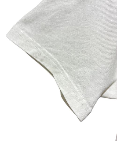 AMI Alexandre Mattiussi（アミアレクサンドルマテュッシ）AMI Alexandre Mattiussi (アミアレクサンドルマテュッシ) ハートロゴ刺繍Tシャツ ホワイト サイズ:XSの古着・服飾アイテム