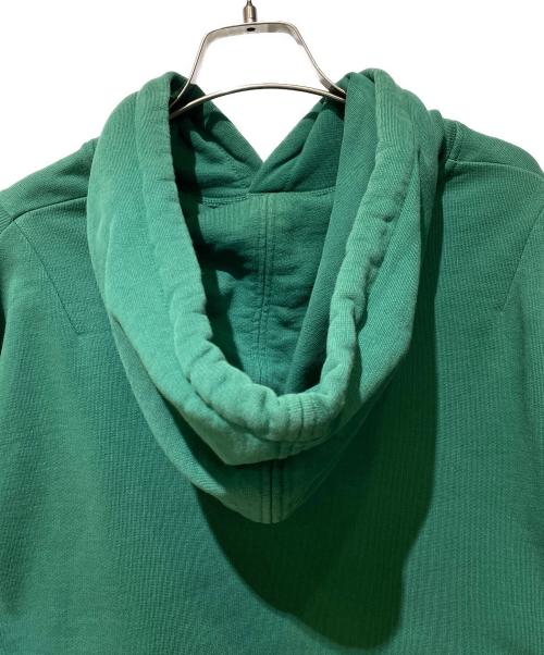 AMI Alexandre Mattiussi（アミアレクサンドルマテュッシ）AMI Alexandre Mattiussi (アミアレクサンドルマテュッシ) ハートロゴプルオーバーパーカー グリーン サイズ:Lの古着・服飾アイテム