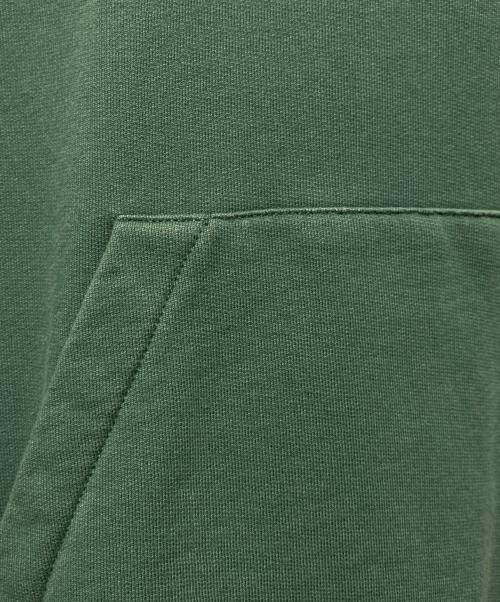 AMI Alexandre Mattiussi（アミアレクサンドルマテュッシ）AMI Alexandre Mattiussi (アミアレクサンドルマテュッシ) ハートロゴプルオーバーパーカー グリーン サイズ:Lの古着・服飾アイテム