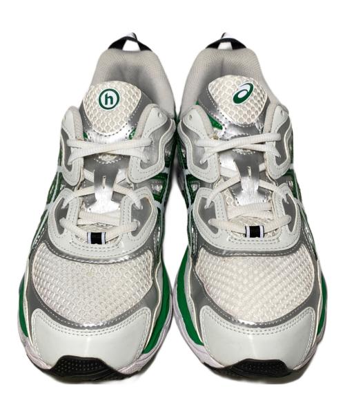 asics（アシックス）asics (アシックス) HIDDEN NY (ヒドゥンニューヨーク) GEL-NYC シルバー×グリーン サイズ:28cm(US10)の古着・服飾アイテム
