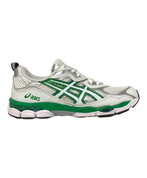 asics（アシックス）asics (アシックス) HIDDEN NY (ヒドゥンニューヨーク) GEL-NYC シルバー×グリーン サイズ:28cm(US10)の古着・服飾アイテム