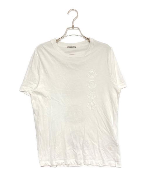 MONCLER（モンクレール）MONCLER (モンクレール) MAGLIA T-SHIRT ホワイト サイズ:XSの古着・服飾アイテム
