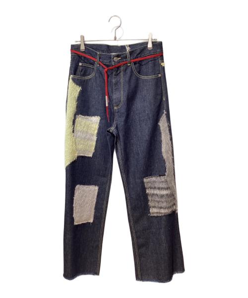 MARNI（マルニ）MARNI (マルニ) 24AW WOOL PATCHED BULL DENIM インディゴ サイズ:30の古着・服飾アイテム