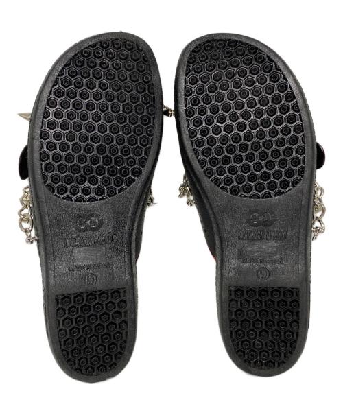 doublet（ダブレット）doublet (ダブレット) PUNK MASSAGE SANDAL ブラック サイズ:26cm(US8)の古着・服飾アイテム