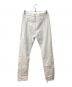 Maison Margiela (メゾンマルジェラ) トリムリサイクルデニムパンツ ホワイト サイズ:42：12000円