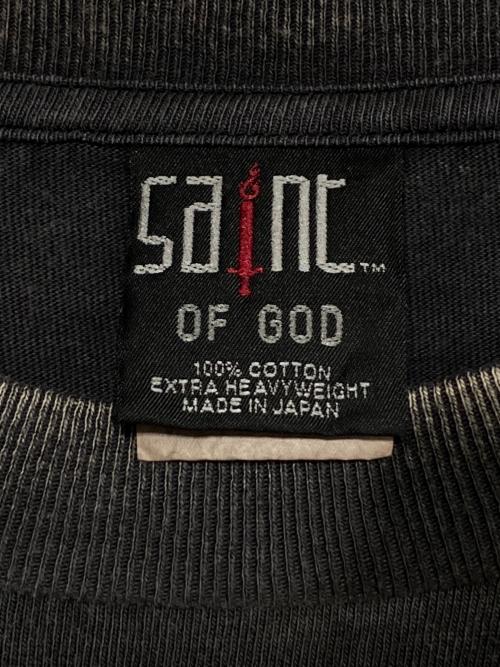 SAINT MICHAEL（セントマイケル）SAINT MICHAEL (セントマイケル) Fear Of God (フィア・オブ・ゴッド) FG LS TEE グレー サイズ:ONE SIZEの古着・服飾アイテム