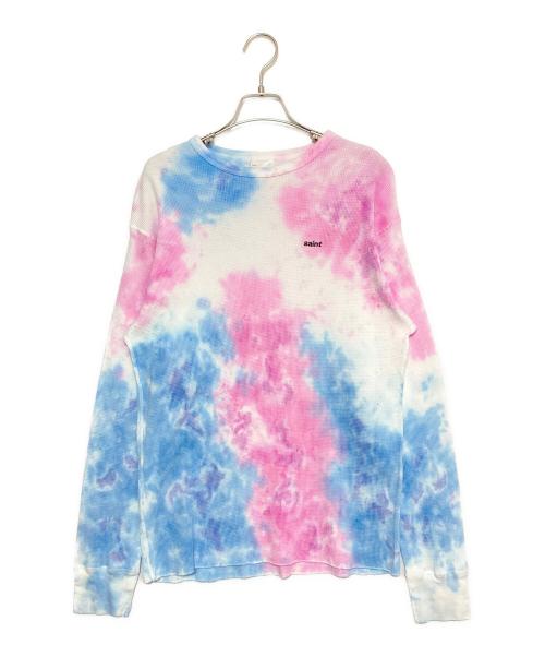 SAINT MICHAEL（セントマイケル）SAINT MICHAEL (セントマイケル) LS THARMAL TEE マルチカラー サイズ:Lの古着・服飾アイテム