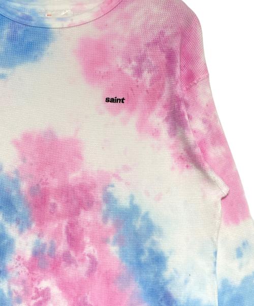SAINT MICHAEL（セントマイケル）SAINT MICHAEL (セントマイケル) LS THARMAL TEE マルチカラー サイズ:Lの古着・服飾アイテム