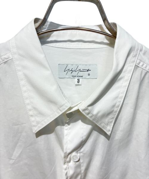 Yohji Yamamoto pour homme（ヨウジヤマモト プールオム）Yohji Yamamoto pour homme (ヨウジヤマモト プールオム) 定番ビッグ環縫いB ホワイト サイズ:3の古着・服飾アイテム