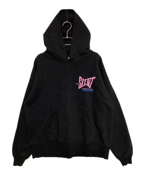 SAINT MICHAEL（セントマイケル）SAINT MICHAEL (セントマイケル) HOODIE RIBON SAINT ブラック サイズ:Lの古着・服飾アイテム
