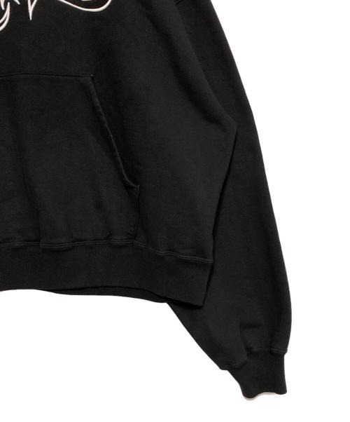 SAINT MICHAEL（セントマイケル）SAINT MICHAEL (セントマイケル) SAINT MX6 HOODIE ブラック サイズ:Lの古着・服飾アイテム