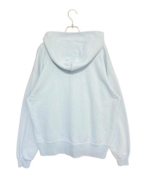 SAINT MICHAEL（セントマイケル）SAINT MICHAEL (セントマイケル) 25SS HOODIE RIBON SAINT スカイブルー サイズ:Lの古着・服飾アイテム