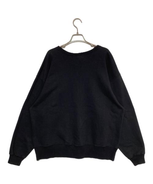 SAINT MICHAEL（セントマイケル）SAINT MICHAEL (セントマイケル) MX666 CRW-N SWEAT ブラック サイズ:Lの古着・服飾アイテム
