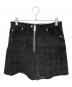 masu（エムエーエスユー）の古着「Diamond Cut Leather Shorts」｜ブラック