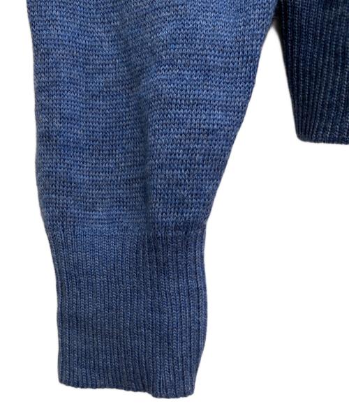 AMI Alexandre Mattiussi（アミアレクサンドルマテュッシ）AMI Alexandre Mattiussi (アミアレクサンドルマテュッシ) ハートロゴニット ブルー サイズ:Sの古着・服飾アイテム