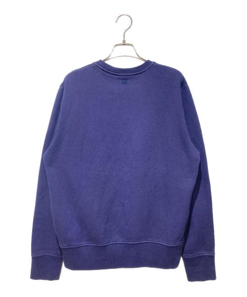 AMI Alexandre Mattiussi（アミアレクサンドルマテュッシ）AMI Alexandre Mattiussi (アミアレクサンドルマテュッシ) ワンポイントロゴクルーネックスウェット ネイビー サイズ:Mの古着・服飾アイテム