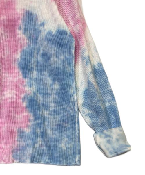SAINT MICHAEL（セントマイケル）SAINT MICHAEL (セントマイケル) LS THARMAL TEE Tie DYE マルチカラー サイズ:XLの古着・服飾アイテム