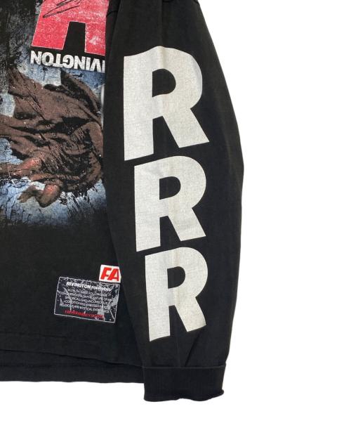 RIVINGTON roi Rebis（リヴィントンロイレヴィス）RIVINGTON roi Rebis (リヴィントンロイレヴィス) IT WAS WRITTEN LS TEE MECHANIC BLACK ブラック サイズ:Mの古着・服飾アイテム