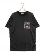 MONCLERモンクレール）の古着「Tシャツ」｜ブラック