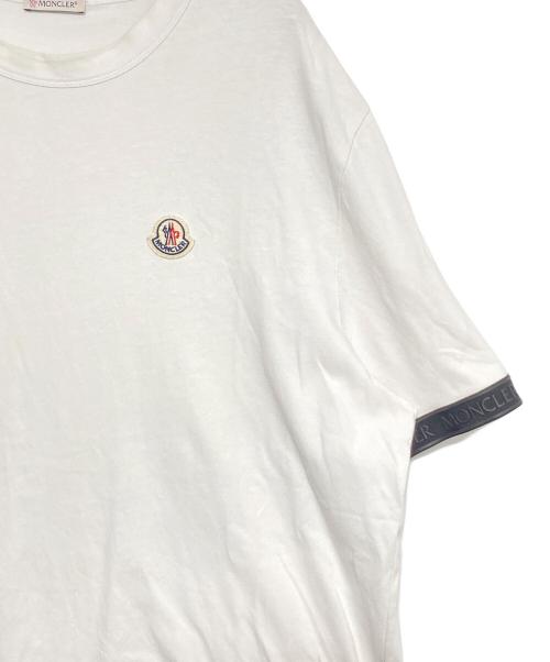 MONCLER（モンクレール）MONCLER (モンクレール) MAGLIA T-SHIRT ホワイト サイズ:XLの古着・服飾アイテム
