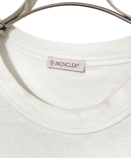 MONCLER（モンクレール）MONCLER (モンクレール) MAGLIA T-SHIRT ホワイト サイズ:XLの古着・服飾アイテム