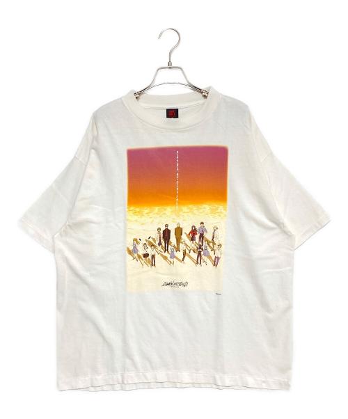 SAINT MICHAEL（セントマイケル）SAINT MICHAEL (セントマイケル) GEEKS RULE (ギークスルール) EVANGELION (エヴァンゲリオン) EV_SS TEE ホワイト サイズ:XLの古着・服飾アイテム