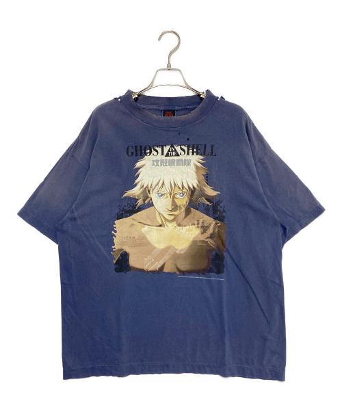 SAINT MICHAEL（セントマイケル）SAINT MICHAEL (セントマイケル) 攻殻機動隊 (コウカクキドウタイ) S/S TEE GST IN THE S ネイビー サイズ:Lの古着・服飾アイテム