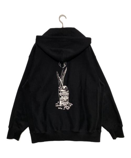 WASTED YOUTH（ウェイステッドユース）WASTED YOUTH (ウエステッド ユース) SYNA WORLD (シナ ワールド) Zip-up Hoodie ブラック サイズ:XLの古着・服飾アイテム