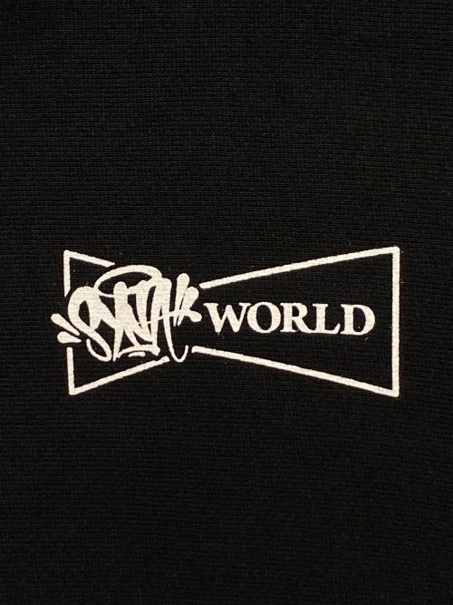 WASTED YOUTH（ウェイステッドユース）WASTED YOUTH (ウエステッド ユース) SYNA WORLD (シナ ワールド) Zip-up Hoodie ブラック サイズ:XLの古着・服飾アイテム