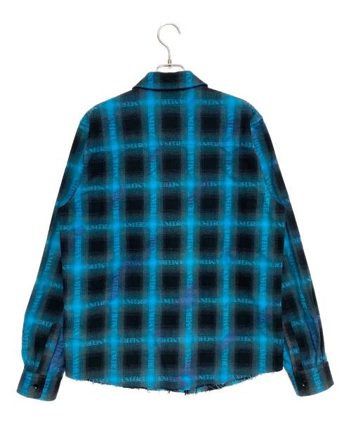 AMIRI（アミリ）AMIRI (アミリ) Plaid Shirt スカイブルー サイズ:Sの古着・服飾アイテム
