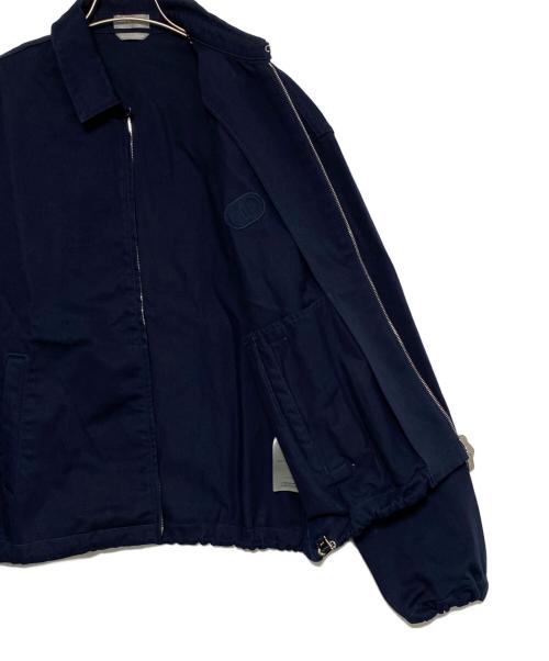 Christian Dior（クリスチャン ディオール）Christian Dior (クリスチャン ディオール) 25SS CD icon cotton twill jacket with zip closure/CD アイコン ジップジャケット ネイビー サイズ:46の古着・服飾アイテム